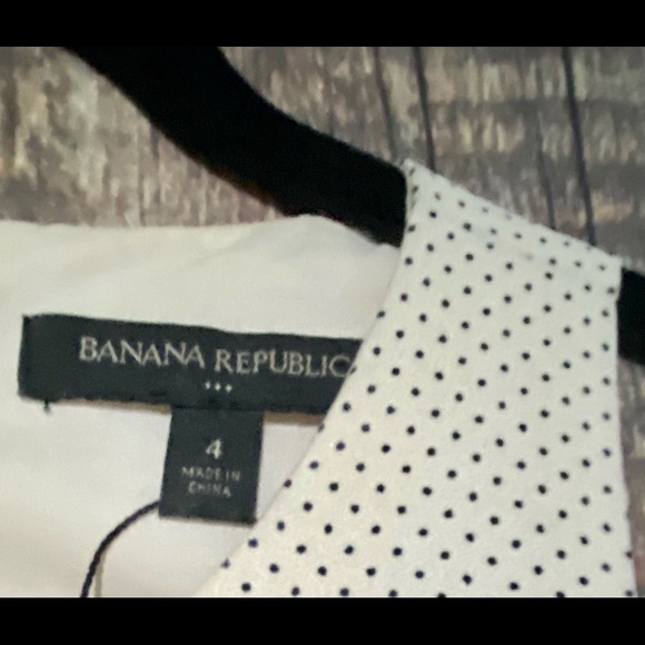 Banana Republic Dress Ruffle Hem Size 4 - Picture 6 of 7